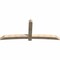 Ekena Millwork Bellingham Rough Sawn Timber Gable Bracket, Douglas Fir, 108"W x 45"H x 6"D x 6"F, 10/12 Pitch GBW108X45X0606BEL00RDF - alternate 5